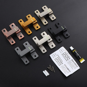 Sliding <b>Door</b> Latch Zinc Alloy Minimalist Design Easy Installation For Hotels Homes - Product Image 1