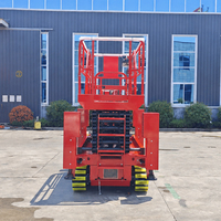 Plateforme élévatrice à ciseaux hydraulique mobile sur chenilles, autopropulsée, 12m 14m, livraison gratuite, à vendre