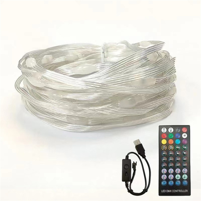 200 LED Outdoor String Lights Solar Powered Fairy Christmas Tree Garden Patio 8 Modes Waterproof Copper Wire Lights