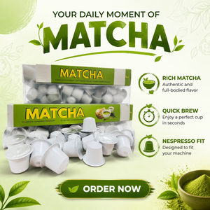 Premium Ceremonial Matcha Capsules Multi Machine <strong>Compatible</strong> Sugar Free Green Tea Single Serve for <strong>UK</strong> Ecommerce - Product Image 2