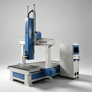 Machine de gravure CNC 4 axes à <span class=keywords><strong>portique</strong></span> haut avec tête pivotante pour le mousse, l'EPS et le <span class=keywords><strong>bois</strong></span> - Product Image 4