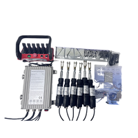 DLK DH-RC-23 Télécommande sans fil 6 canaux pour grue à moteur télescopique, alimentée par piles AAA, en matériau ABS, haute performance
