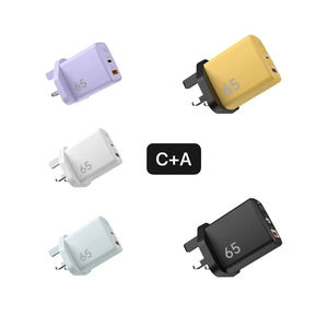 Cargador de Pared de Salida de 65 W con QC3.0+ PD3.0 Compatible con Teléfonos Móviles Tecno Express 7 Pro Note 12 Pro <span class=keywords><strong>Lino</strong></span>, Adaptadores de Cargadores de Alta Potencia - Product Image 3