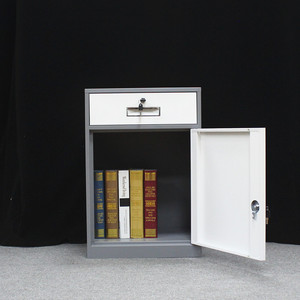Meuble de bureau : Meuble de rangement sous bureau demi-hauteur en acier avec tiroirs - Product Image 3