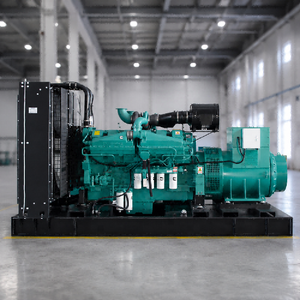 Générateur diesel authentique Cummins KTA38-G4 900KW 1125KVA 60HZ avec alternateur Stamford Leory-Somer, système d'alimentation industriel à châssis ouvert - Product Image 2