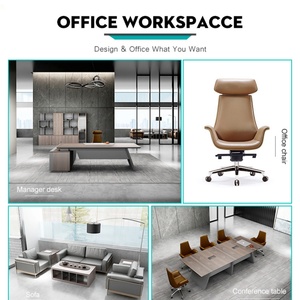 Modern Wooden Modular Conference <b>Table</b> Meeting Room Desk <b>Office</b> Furniture Luxury 8 10 Person Meeting <b>Table</b> With Chairs - Product Image 3