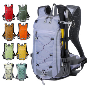 Unisex Hiking <b>Backpack</b> 18 In <b>Lightweight</b> Adjustable Shoulder Straps Interior Zipper Pocket Travel Cycling Outdoor Use - Product Image 5