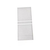 E1V 115 Moniteur gris simple de 15 pouces Mini haut-parleur en maille passive 1.2x697*435mm Accessoires de gril à couverture nette Accessoire électronique