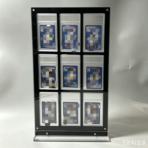 Customizable Modern <b>Acrylic</b> Card Slab Display Rack TCG Graded Card <b>Storage</b> Holder for Home Collection - Product Image 2