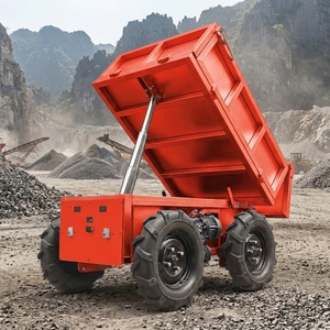 Mini-dumper RC sur chenilles 500 kg, véhicule de transport télécommandé à roues hydrauliques pour la ferme - Product Image 3