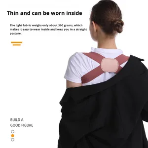 Nuevo Cinturón Corrector de Postura, Anti-Cifosis, Abre Hombros, Endereza la Espalda, Transpirable, Disponible en Blanco, Rosa y Negro - Product Image 4