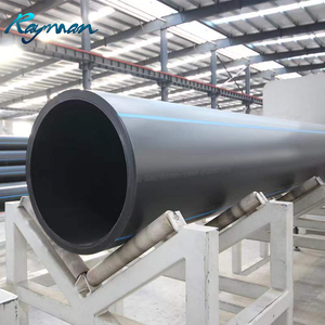 Tuyau d'eau en plastique PE HDPE, couleur bleu noir, 200mm, 315mm, 400mm, 630mm, 800mm, PN16, PE100, prix d'usine - Product Image 2
