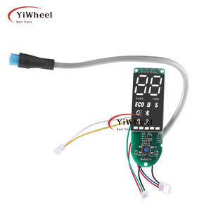 Tableau de bord original pour scooter électrique <span class=keywords><strong>Xiaomi</strong></span> M365 <span class=keywords><strong>Pro</strong></span> avec housse de protection BT - Product Image 1