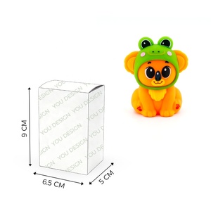 OEM TPR Squishy Koala Toy with <b>Removable</b> Animal Hats Collectible Series Blind <b>Box</b> | Wholesale Stress Toy - Product Image 4