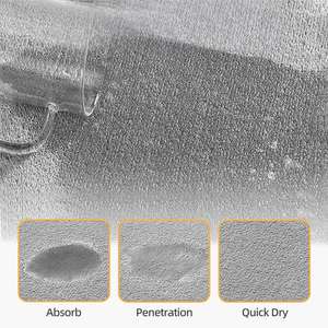 Alfombra de <span class=keywords><strong>Baño</strong></span> de Espuma Viscoelástica Moderna, Súper Suave, Absorbente, Ecológica, Antideslizante, de Secado Rápido, Lavable a Máquina - Product Image 4