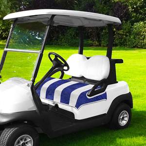 Fundas Personalizadas con Logotipo para Asientos de Carrito de Golf, Estilo Clásico, Tipo Toalla, Compatibles con Yamaha, EZGO, Club Car y Carritos de Golf de 2 Plazas - Product Image 4