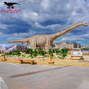 Personalizado tamaño real dinosaurio modelo Animatronic Brontosaurus para <span class=keywords><strong>Dinosaur</strong></span> <span class=keywords><strong>Island</strong></span> - Product Image 6