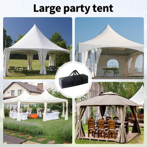 Sac de rangement extérieur pour camping, en polyester imperméable 600D, avec fermeture éclair, pour tente, auvent, poteau - Product Image 6