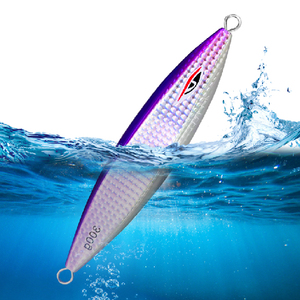 Leurre de pêche en eau salée Heavy Slow Pitch Metal Jig Luminous Zebra Stripes Jigging Lure Salmon Tuna <span class=keywords><strong>Killer</strong></span> 300g 400g 500g - Product Image 2