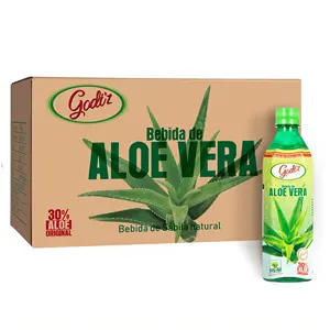 İthalat içecekleri çin 500ml Aloe Vera hamuru suyu içeceği