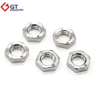 Écrou hexagonal fin personnalisé en acier inoxydable ASTM A194 8M UNC UNF, norme ASME B18.2.2, le plus vendu
