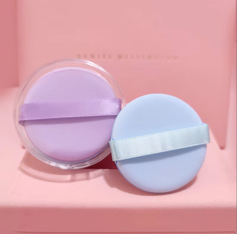 2 pcs-Rond-bleu et violet - en boîte