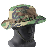 Sombrero de Pesca Ajustable de Camuflaje de Ala Ancha Transpirable para Hombre, de Alta Calidad, para Senderismo al Aire Libre