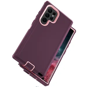 Capa antichoque para samsung galaxy s23, capa armadura para samsung s23 ultra, proteção contra gotas com cinto para coldre 2023