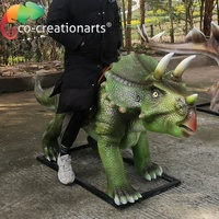 Dinosaure animatronique Velociraptor animé pour parcs à thème - Construction métallique pour parcs d'aventure et centres commerciaux