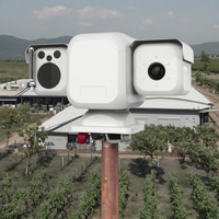 Soporte de cámara de monitoreo ligero utilizado para robots de inspección y perros robot cuadrúpedos