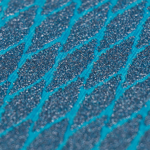 थोक सैंडपेपर ब्लू रहोबस 240 ग्रिट हुक और लूप एंटी क्लोजिंग रैमबस सैंडिंग डिस्क कार पॉलिशिंग के लिए डिस्क - Product Image 2