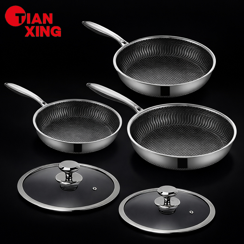 TIANXING Hybrid Cookware 8 10 12