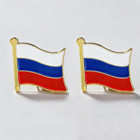Broches drapeaux en émail dur et souple en gros, badges en alliage métallique avec logo personnalisé, broches décoratives personnalisées, cadeaux promotionnels et souvenirs
