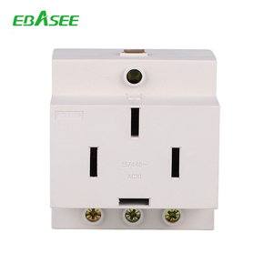 AC la UE francés alemán australiano hembra en carril Din Modular socket - Product Image 6