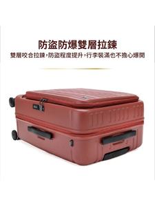 Tas Koper BERMAS Crown Roger Bukaan Depan PC Unisex Baru, Tas Kabin Ekstra Besar Multifungsi Kapasitas Besar dengan Kunci TSA - Product Image 4