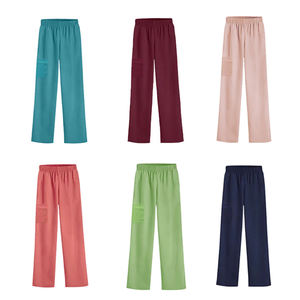 Trajes médicos Uniformes Diseño Pantalones apilados Nuevo estilo Enfermera Hospital Uniformes Pantalones DE <span class=keywords><strong>TRABAJO</strong></span> Scrubs Joggers - Product Image 4