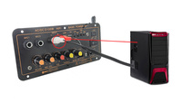 Système de sonorisation professionnel haute puissance D100 en gros, amplificateur USB TF avec Bluetooth intégré, 110V 220V, accessoires audio