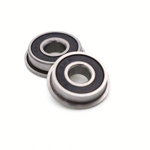 Miniature Flanged <b>Ball</b> Bearing Gcr15 AISI440 SF693 SF694 SF695 ZZ 2RS F693 F694 F695 Deep Groove - Product Image 1
