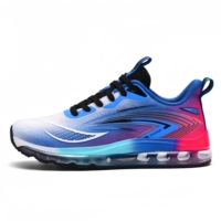 Nouvelles chaussures de sport décontractées pour hommes avec empeigne en mesh respirant, semelle intermédiaire en caoutchouc et amorti, chaussures de course décontractées
