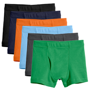 Biancheria intima per bambini per ragazzi su misura per bambini Eco-Friendly per bambini mutandine di biancheria intima per bambini brevi mutandine di cotone sostenibile mutandine - Product Image 1