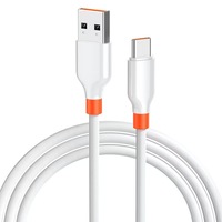 Kabel Pengisian Cepat PD27W Dual Type-C 120W Super-cepat untuk Ponsel Android