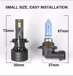 ไฟหน้า<span class=keywords><strong>ร</strong></span>ถยนต์ LED <span class=keywords><strong>ร</strong></span>ุ่น K7 Brightness Mini 120W 6000K หลอดไฟหน้า<span class=keywords><strong>ร</strong></span>ถยนต์แบบ H7 - Product Image 5