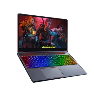다채로운 백라이트 키보드 코어 I7 노트북 세대 창 11 프로 컴퓨터 인텔 코어 그레이 게임 노트북