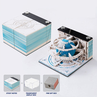 FOCUS Fabricant d'équipement d'origine Calendrier de table d'art 6 couleurs Cadeaux promotionnels Mémo de bureau 3D