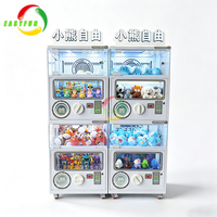 Distributeur automatique de capsules double couche commercial, personnalisable, directement de l'usine, pour un modèle économique rentable