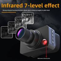 Télescope infrarouge HENBAKER CY900 à double usage jour et nuit, appareil de vision nocturne avec écran Wi-Fi 3,1 pouces 48MP