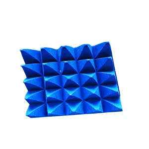 Pyramidal Microwave Rf Foam Absorber For Rf Shielding Room Sa-600