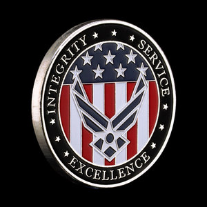Noi potenza aerea <span class=keywords><strong>giuramento</strong></span> di arruolamento di preghiera di benedizione medaglia commemorativa regalo Souvenir per aviere collezionisti monete - Product Image 1