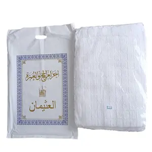Slalat musulmán Ihram Ehram Ahram Hajj Haji Umrah toallas
