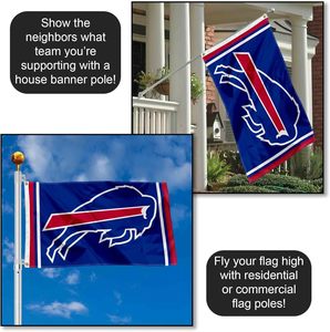 <span class=keywords><strong>Buffalo</strong></span> Bills 3x5ft personalizado para NFLteam Banner Bandera de Mascota de poliéster de alta calidad para fiestas de estadio y puerta trasera Digital - Product Image 3
